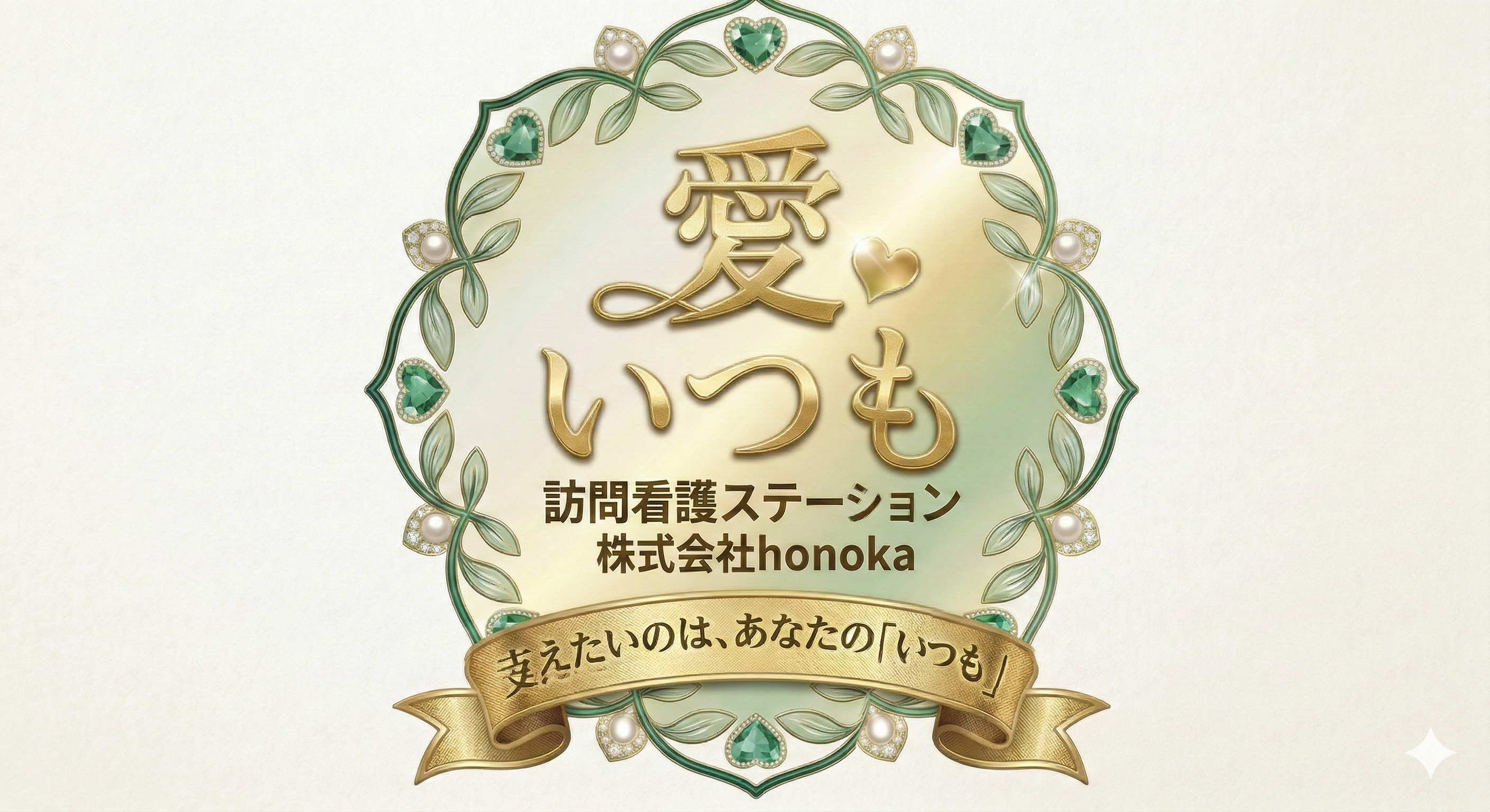 愛・いつも訪問看護ステーション 理念象徴エンブレム